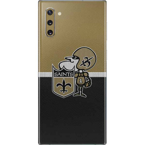 NFL New Orleans Saints Vintage Galaxy Note 10 Skin